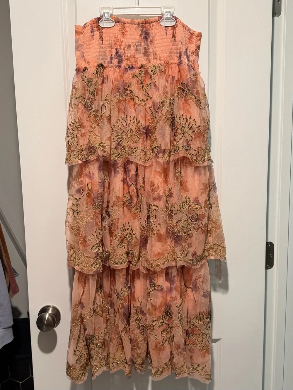 Free People Maple Glow Maxi Skirt Set